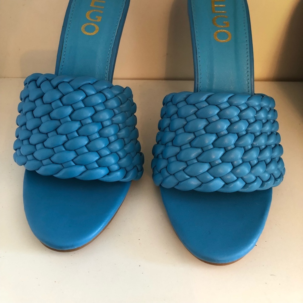 Ladies Blue Stiletto heels